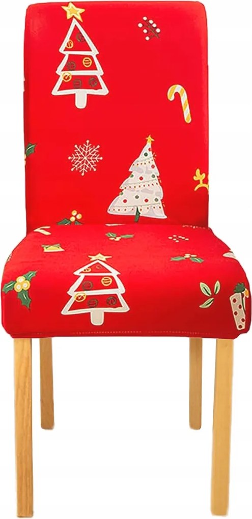 Apt DA316A Rugalmas karácsonyi székhuzat, piros