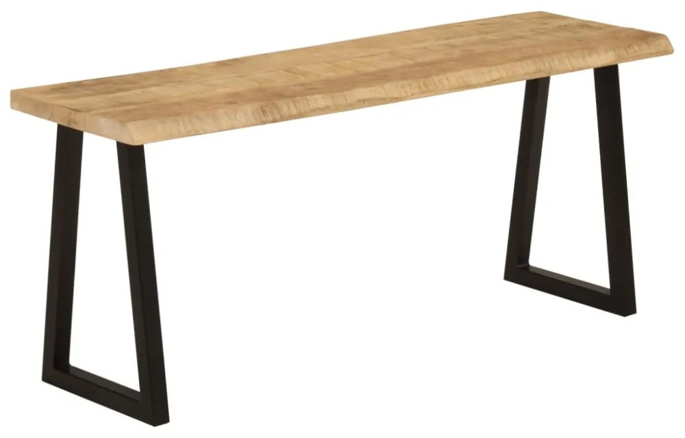 tömör mangófa pad természetes éllel 105 cm