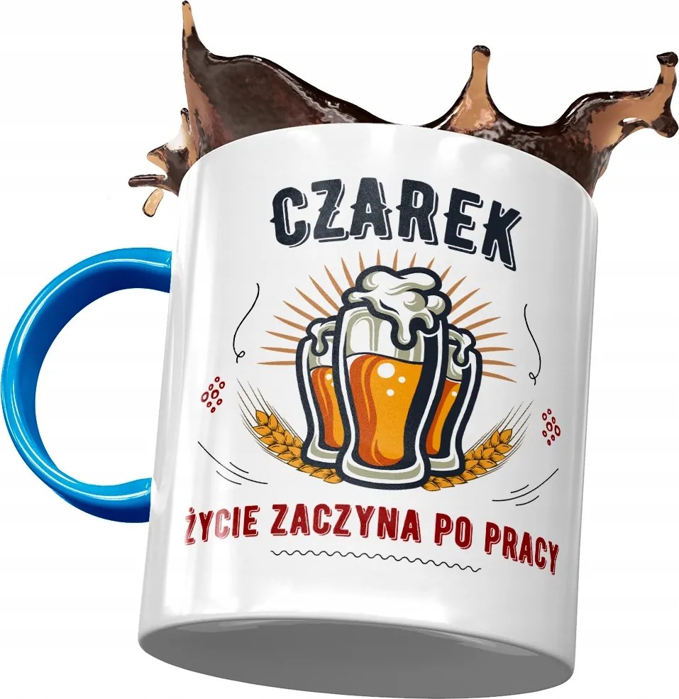 Kék Bögre Császár Kolléga Ajándék Nyomtatott Fotóval