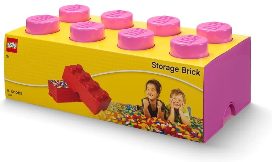 Sötét-rózsaszín tárolódoboz - LEGO®