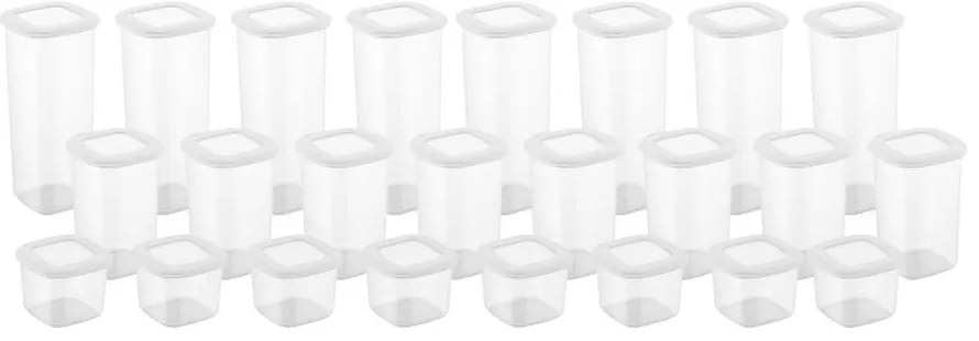 Élelmiszertartó doboz szett 24 db-os Fresco – Hermia