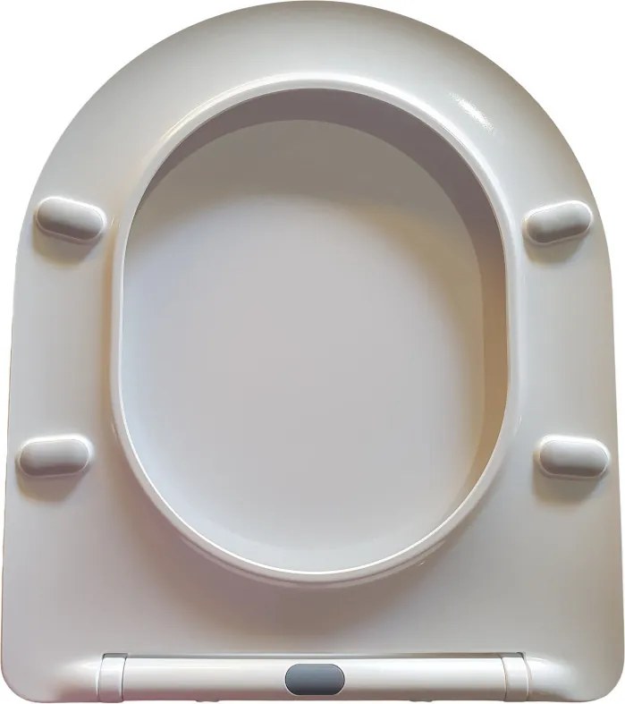 Viva BRILLA SLIM L WC ülőke - duroplast - lecsapódásgátlós - levehető klikk rendszer - 43 x 36,5 cm