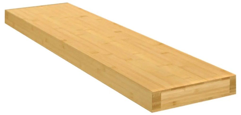 bambusz fali polc 80x20x4 cm