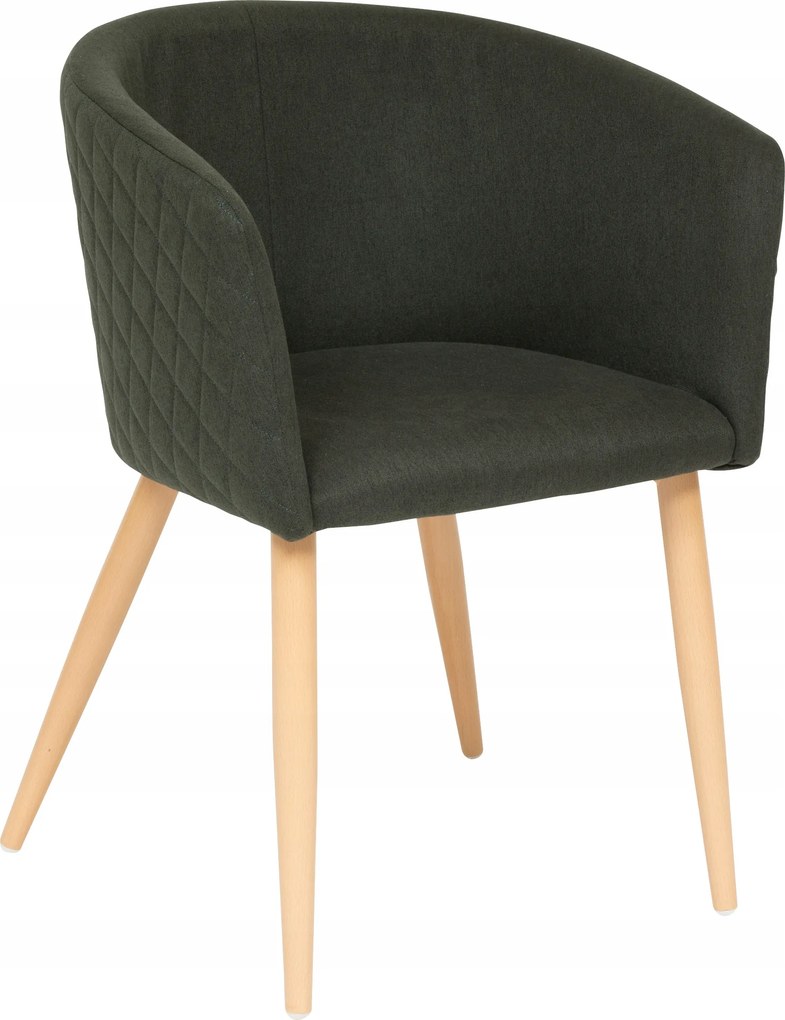 Kárpitozott Szék Étkező Nappaliba Modern Skandináv Steppelt