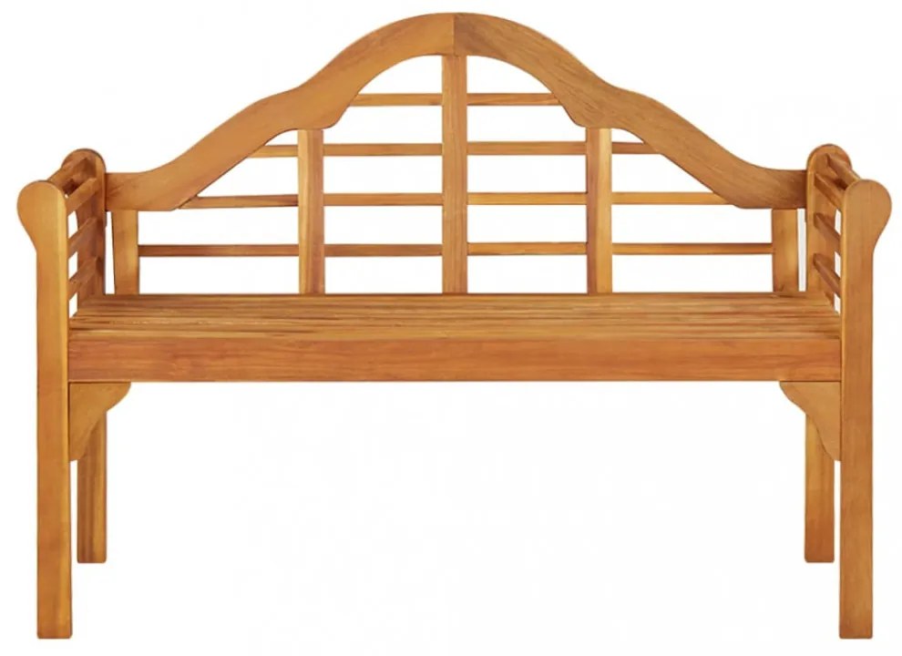 tömör akácfa kerti pad 125 cm