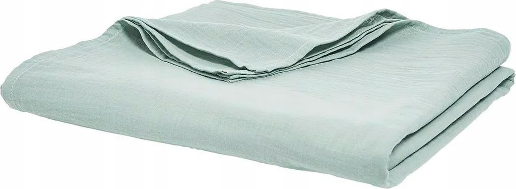 Pamut Ágytakaró menta 240x220 nagy, puha