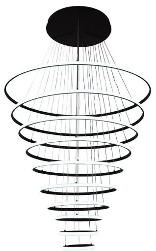 LED állítható fényerejű csillár kábellel LED/365W/230V 3000-6500K + DO