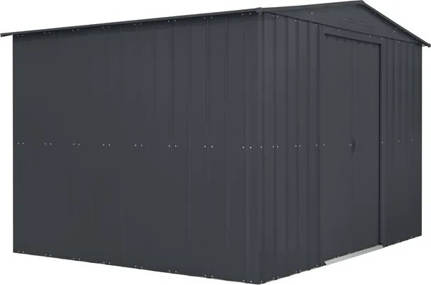 fém kerti ház GLOBEL 108 ANTRACIT + napfénytetővel LG2070