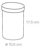 Tescoma FIESTA élelmiszertartó doboz, 0,8 l, 0,8 l