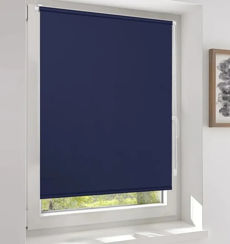 Sima Sötétítő Roló Sötétkék 85 x 210 cm