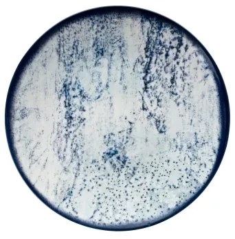 24 darabos kék porcelán étkészlet