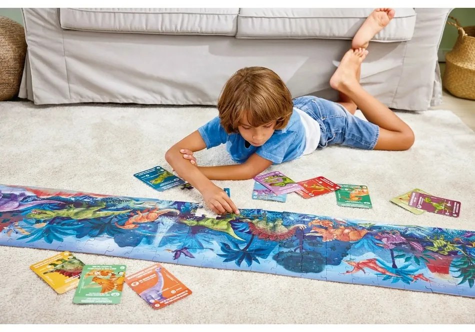 Hape Puzzle - Dinoszauruszok, hossza 1,5 m