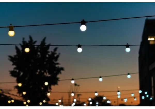 Twinkly TWF020GOP-BEU - LED Kültéri dekoratív lánc 20xLED 14m IP44 Wi-Fi