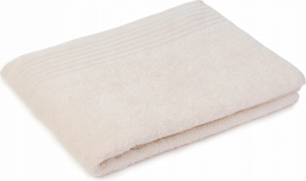 Hamburg fürdőlepedő, 70x140cm, krémszínű