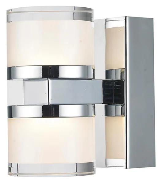Azzardo Tanza fürdőszobai fali lámpa, króm, 4000K természetes fehér, beépített LED, 10W, 850 lm, AZ-3361