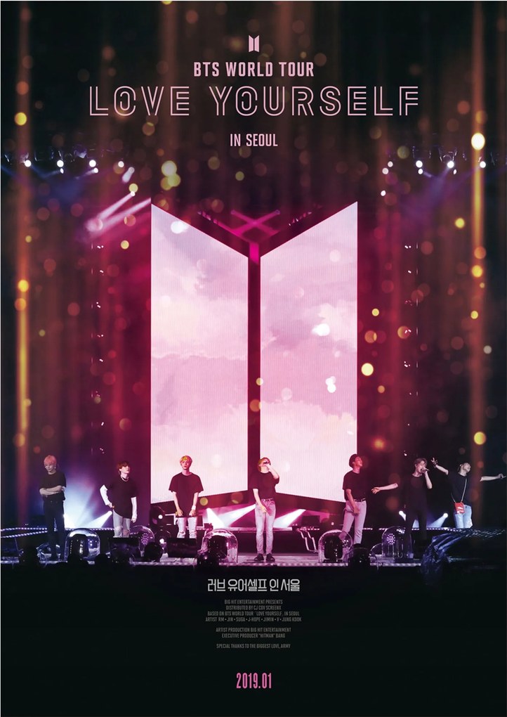 Bts World Tour Love Yourself poszter