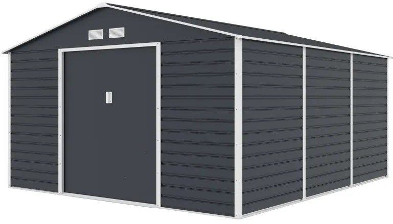 G21 GAH 1300 kerti tároló 340 x 382 cm, antracit