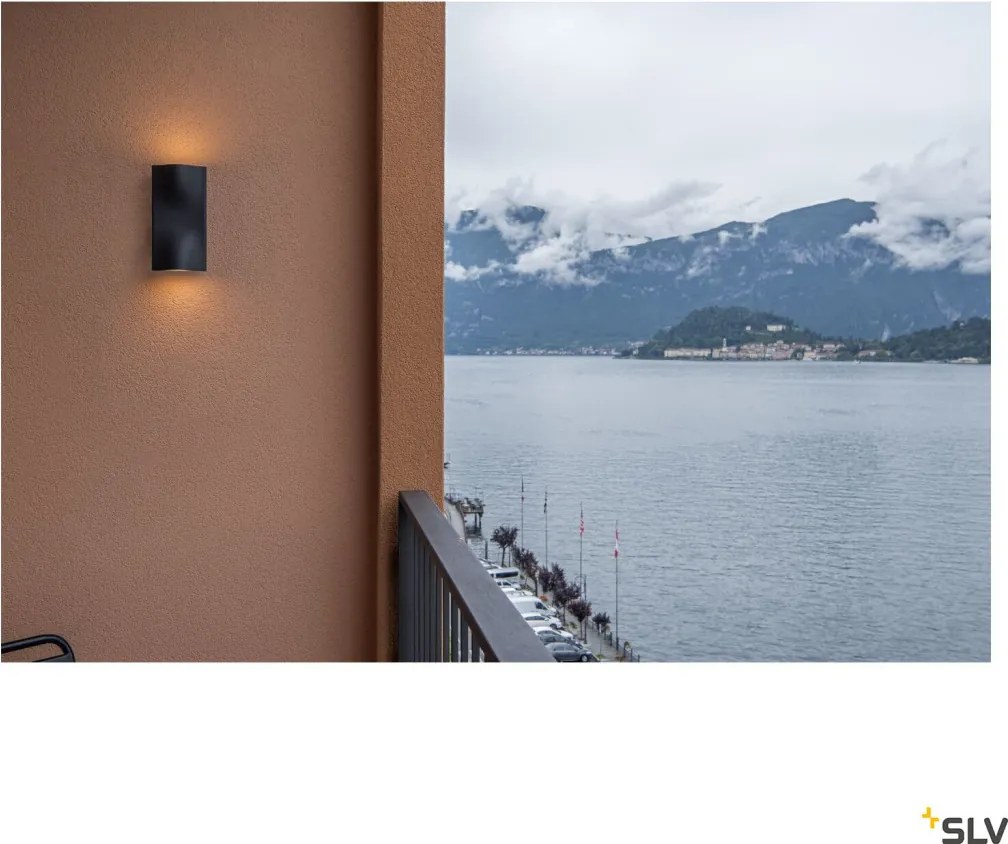 SLV 1002505 VILUA Modern Kültéri Fali Lámpa Antracit LED IP54
