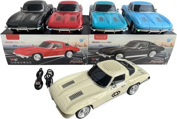 Bluetooth hangszóró Chevrolet Corvette autó formájában - WSTER WS-1969