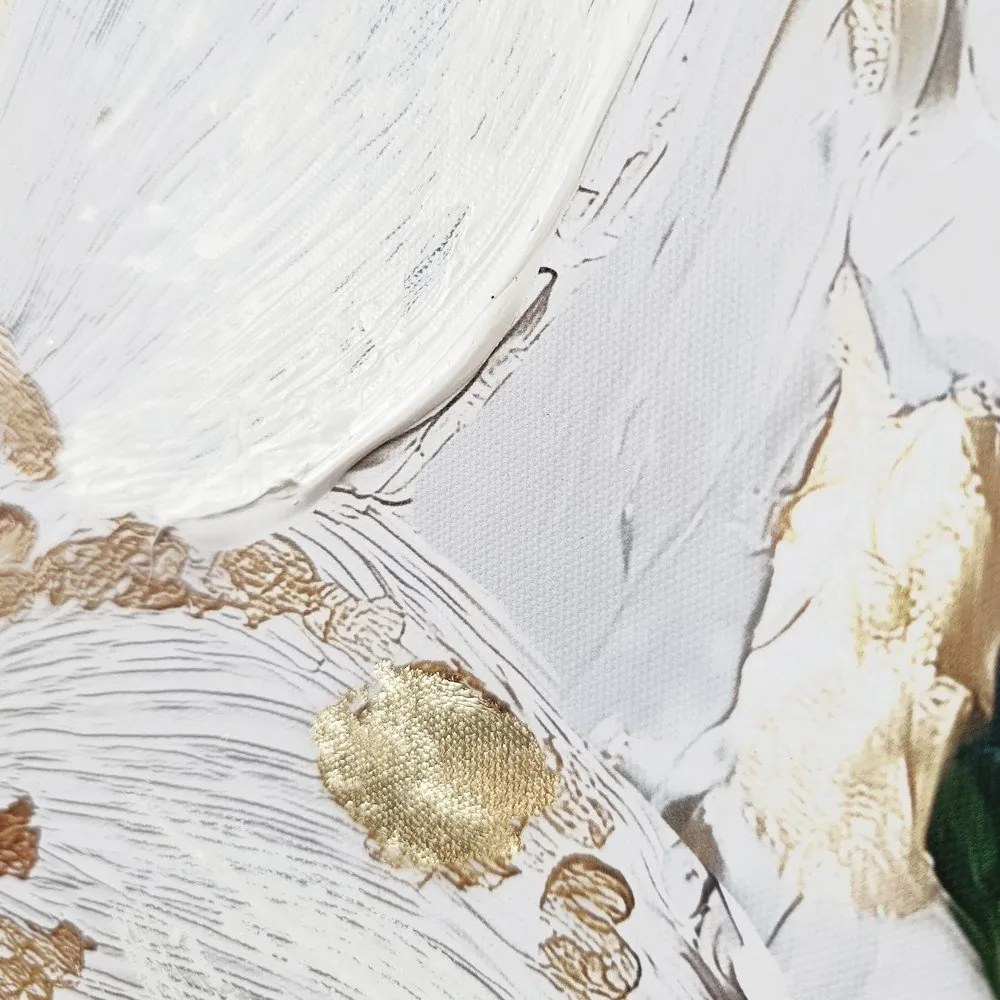 Kép kézzel festett részletekkel 70x100 cm Petal Glow – Styler