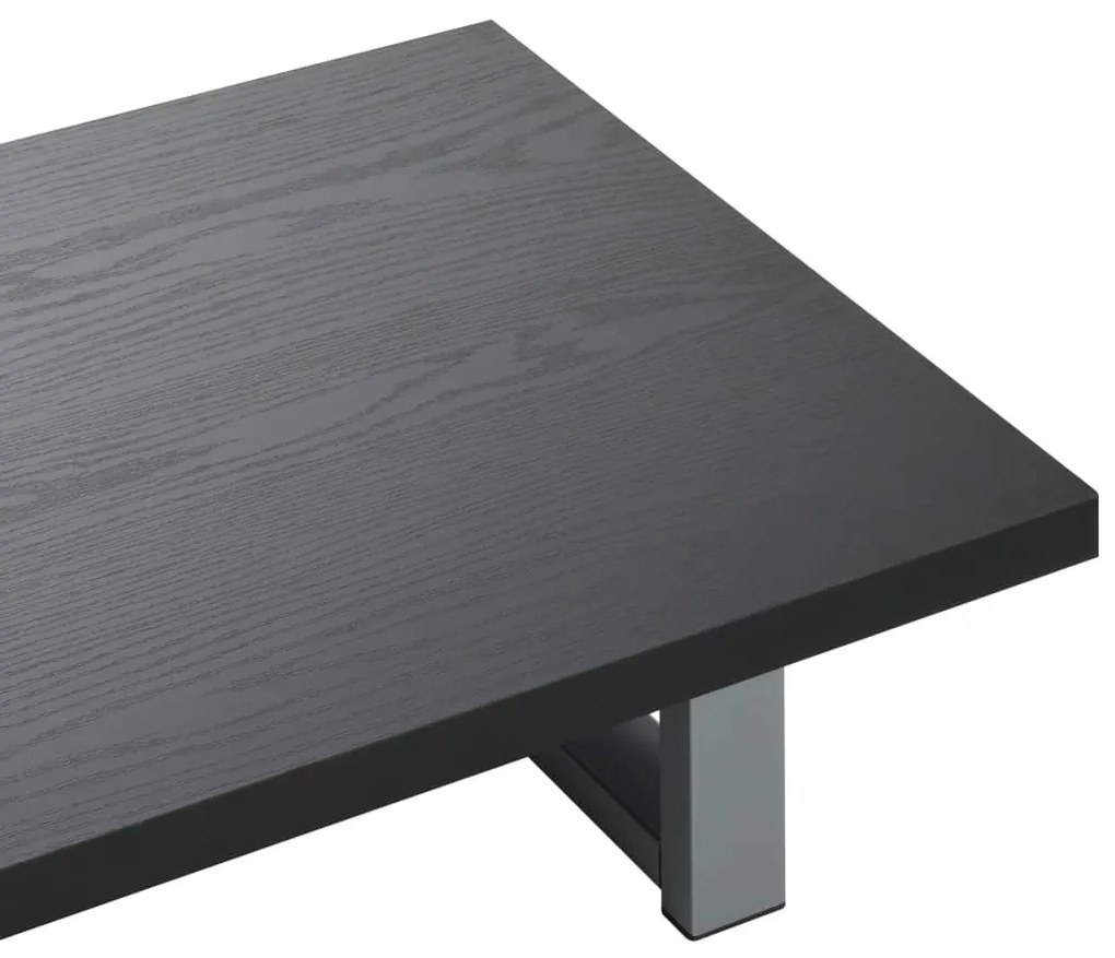 2-részes fekete kerámia fürdőszobai bútorszett