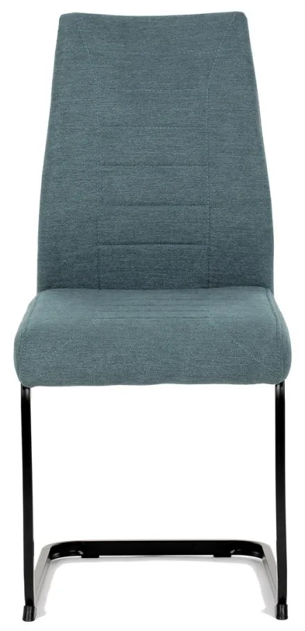 Zöld Szövet Szánkótalpas Étkezőszék. DCL-438