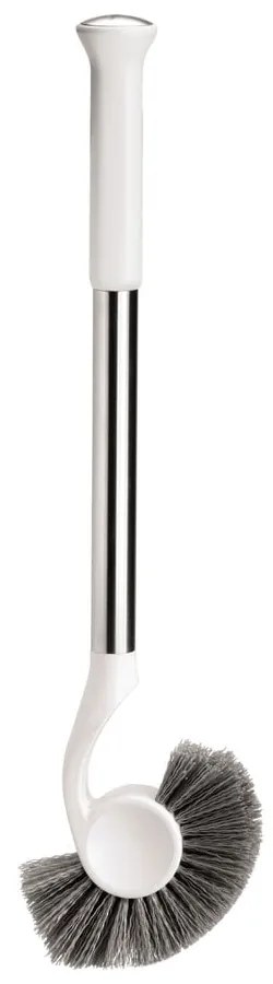 Fehér acél wc-kefe - simplehuman