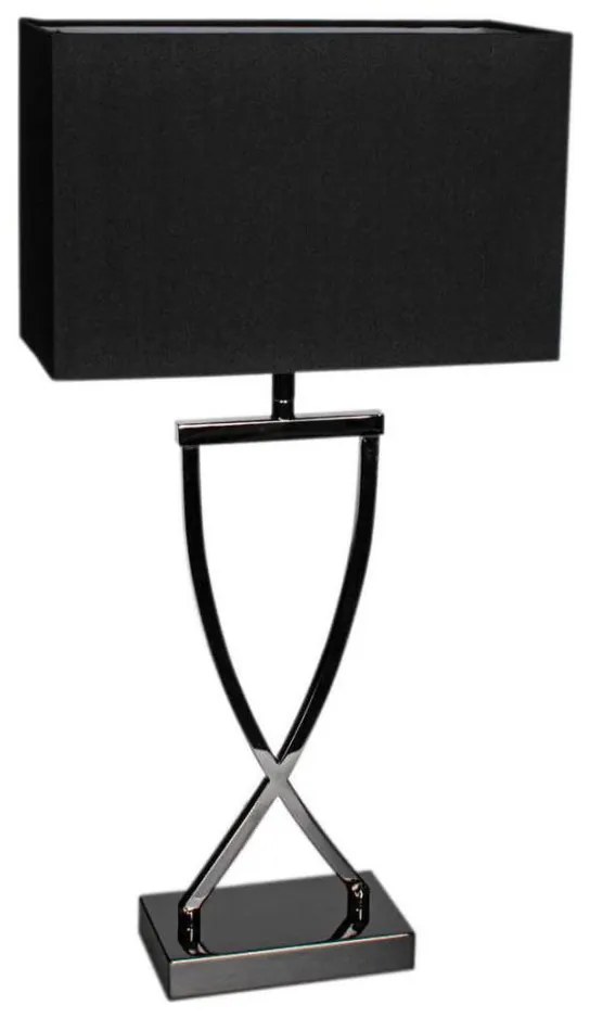 ByRydens 2820430-6513 - OMEGA asztali lámpa 1xE27/5W/230V fekete