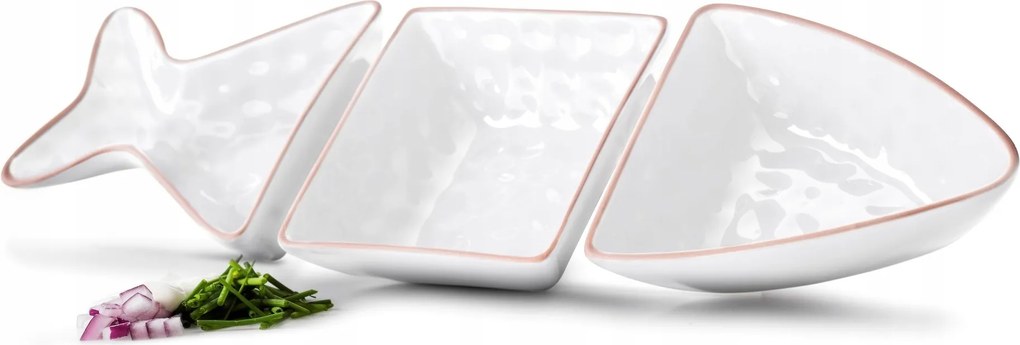 Seafood hal alakú tálak, 3 el., Sagaform