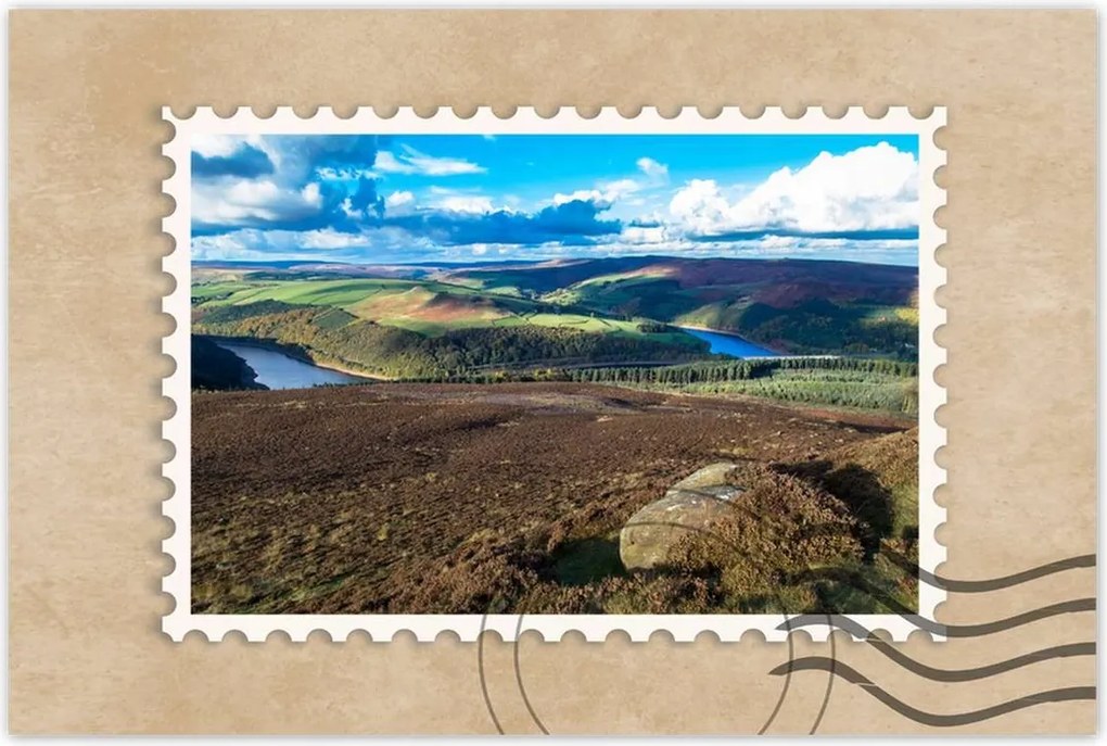 Poszterek 120x80 Hegyi tájkép