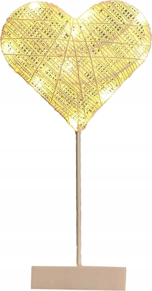 Szív Lámpa Vezeték Nélküli fehér éjjeli asztali lámpa