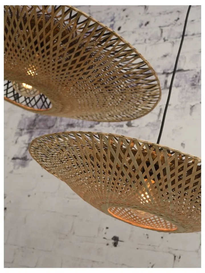 Kalimantan bambusz függőlámpa, ⌀ 60 cm - Good&Mojo