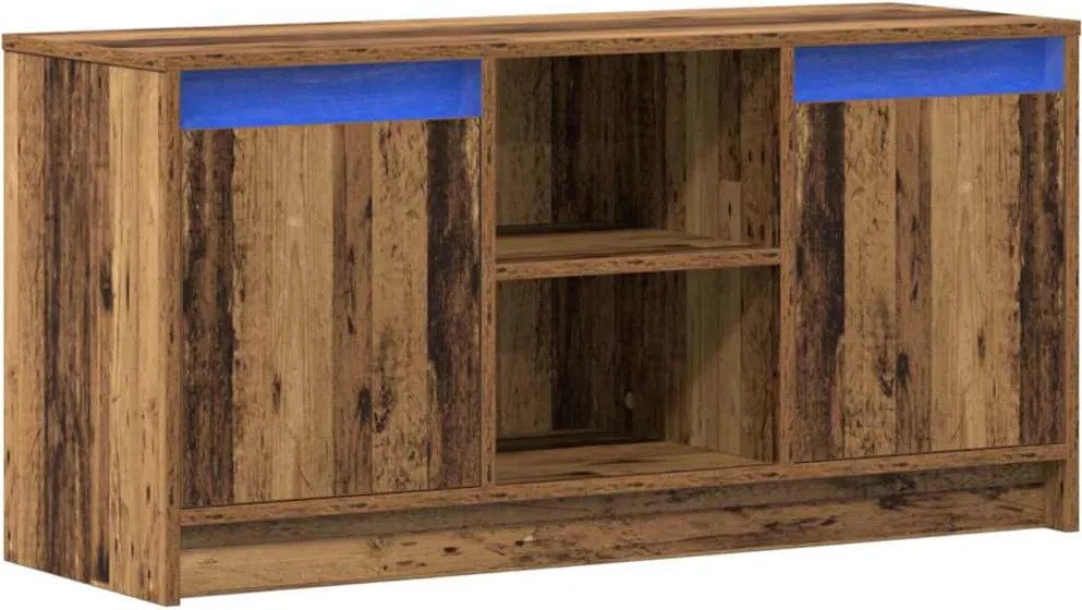 vidaXL TV egységek Barna 100 x 34 x 50 cm Faanyag