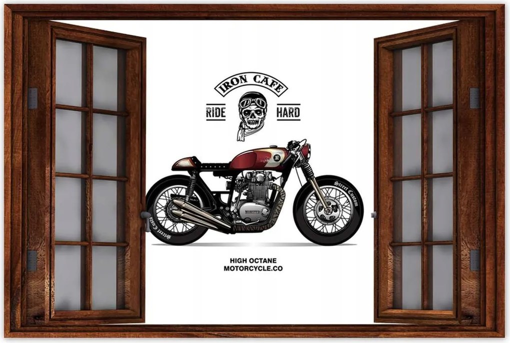 Poszterek 60x40 Motorkerékpár Antik Vintage