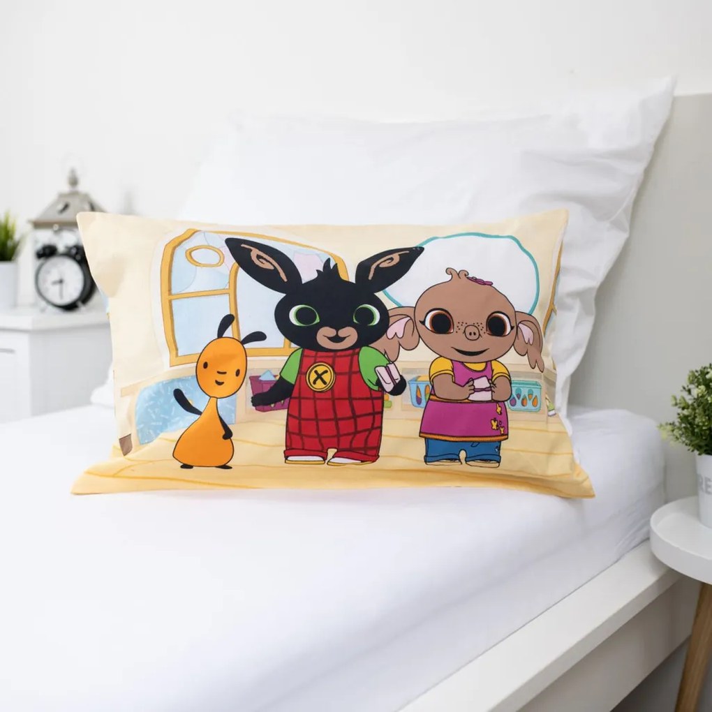 Bing Playroom gyerek, ovis ágyneműhuzat 100×135cm, 40×60 cm