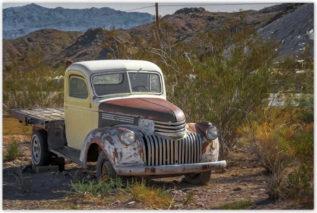 Poszterek 120x80 Antik autó Usa