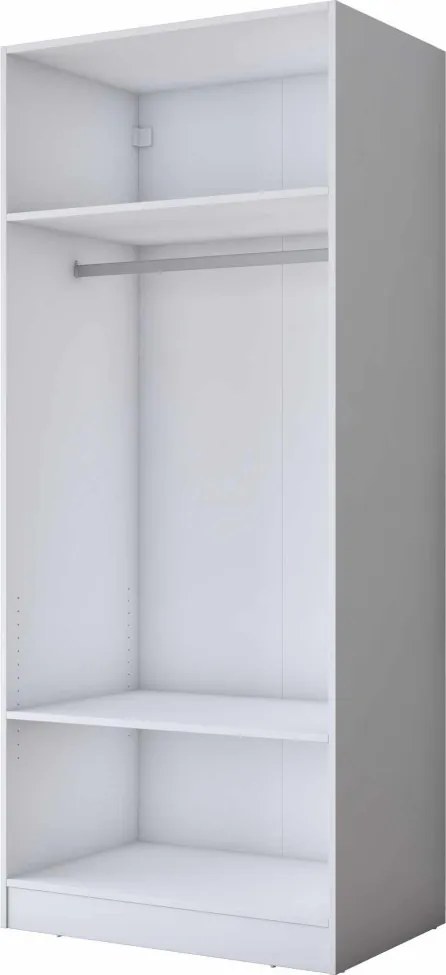 Gardróbszekrény, 90 cm – BA298