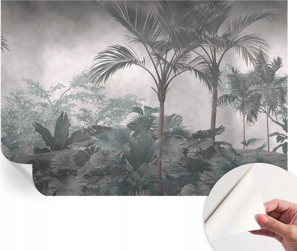 Öntapadós tapéta Fali furnér 3D hatás Egzotikus természet 152x104 cm