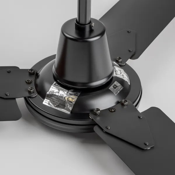 ZEVENTI - TOFINO mennyezeti ventilátor fekete