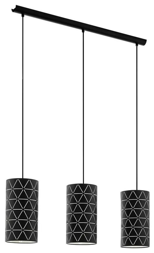 Eglo 98353 - Csillár zsinóron RAMON 3xE27/40W/230V