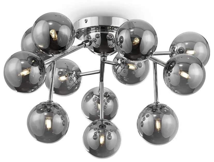 Maytoni MOD545PL-12CH - Felületre szerelhető csillár DALLAS 12xG9/28W/230V króm