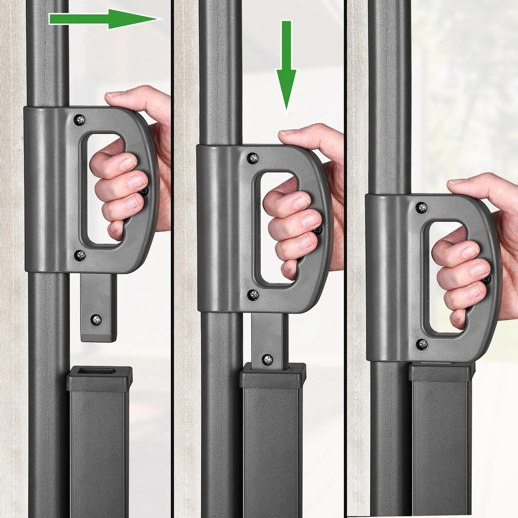 Deuba Nosara oldalsó napellenző 160x300 cm - krém