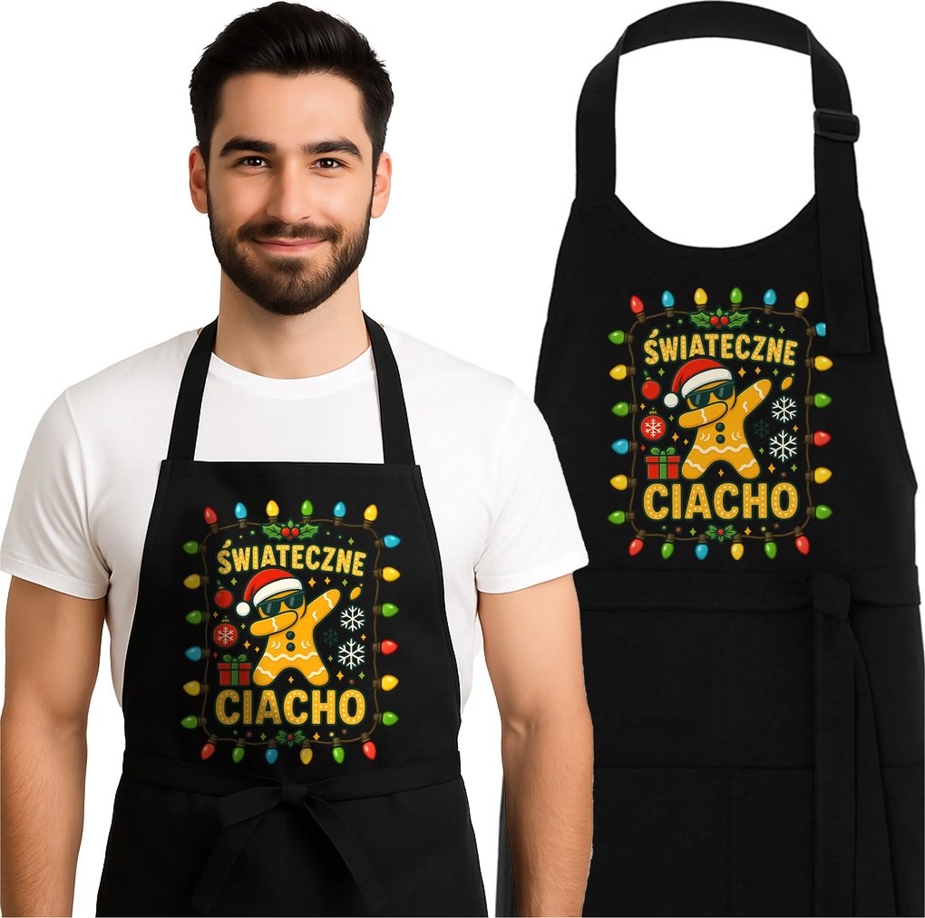 Konyhai Kötény Karácsonyi Ünnepi Sütemény Ajándék