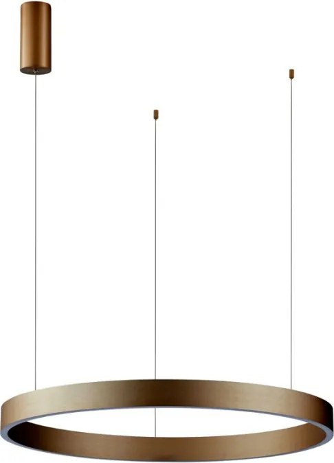 ITALUX 5902854537990 BRASCO Modern Led Függesztett Lámpa Fehér, Arany LED IP20
