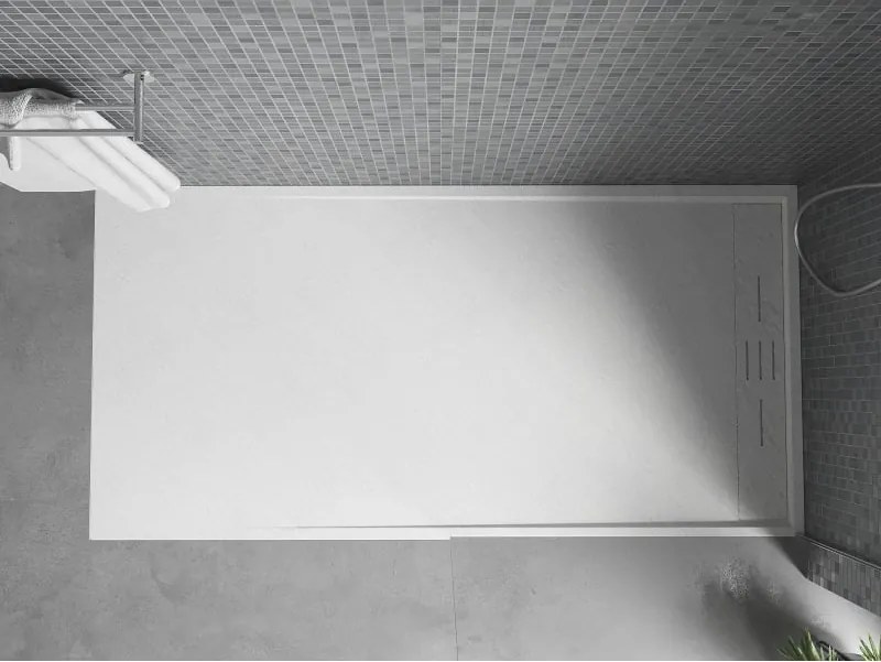 Mexen Amon téglalap alakú zuhanytálca SMC 160 x 90 cm, fehér - 4F109016