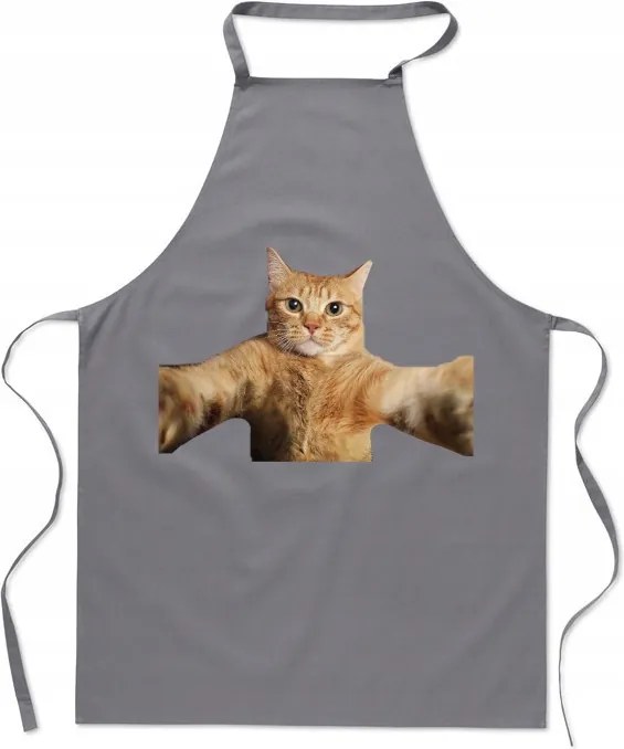 Konyhai kötény nyomtatás Cica Macska Vicces Ajándék