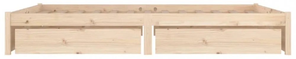 ágykeret fiókokkal 140 x 190 cm