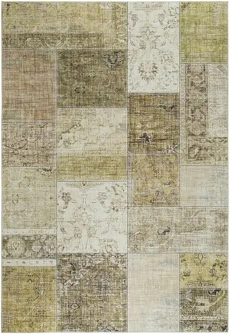 Prima rövid szálú szőnyeg, bézs/sárga, 150 x 80 cm, 100% poliészter