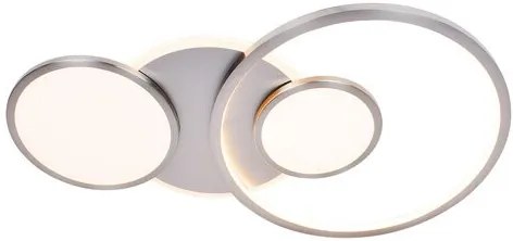 RÁBALUX 6890 THABITA Modern LED Mennyezeti Lámpa Szatin Króm IP20