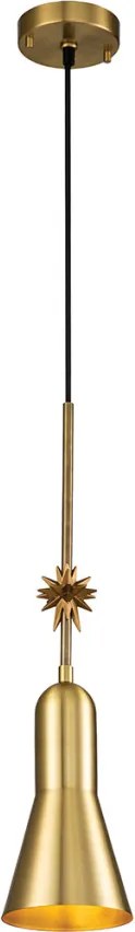 Elstead Lighting Etoile ETOILE-P-S-AB Függőlámpa 1x60 W/E27